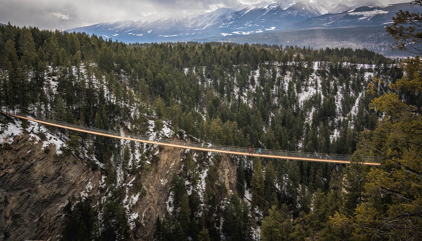 Golden Skybridge is Located Minutes from Highway 1 and Downtown Golden.
