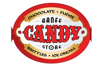 Banff Candy Store logo.
