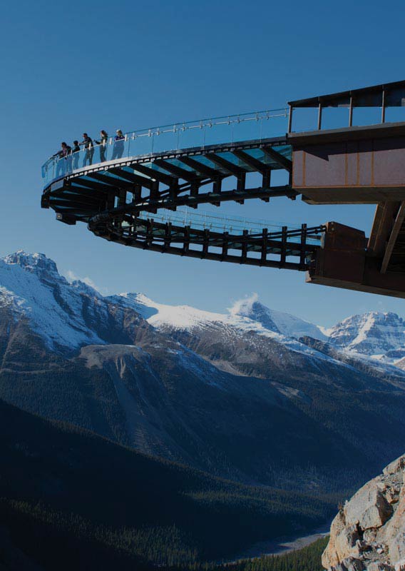 Glacier Skywalk in Jasper National Park