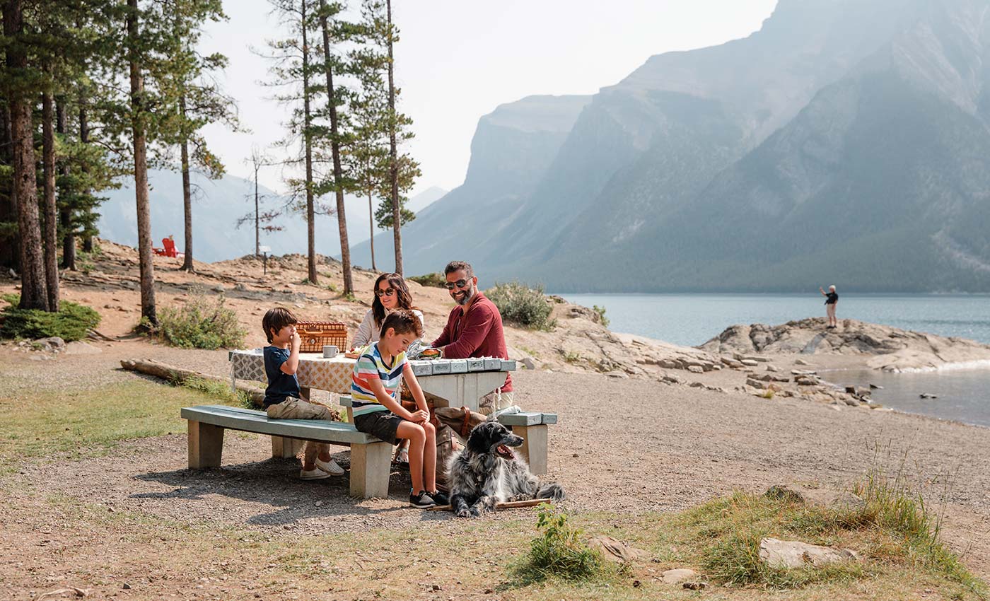 A table with a view