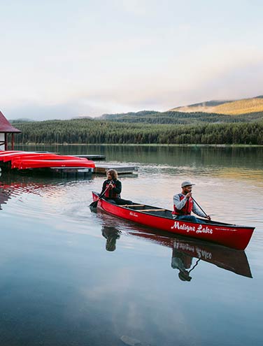 Maligne Lake Boat Rentals