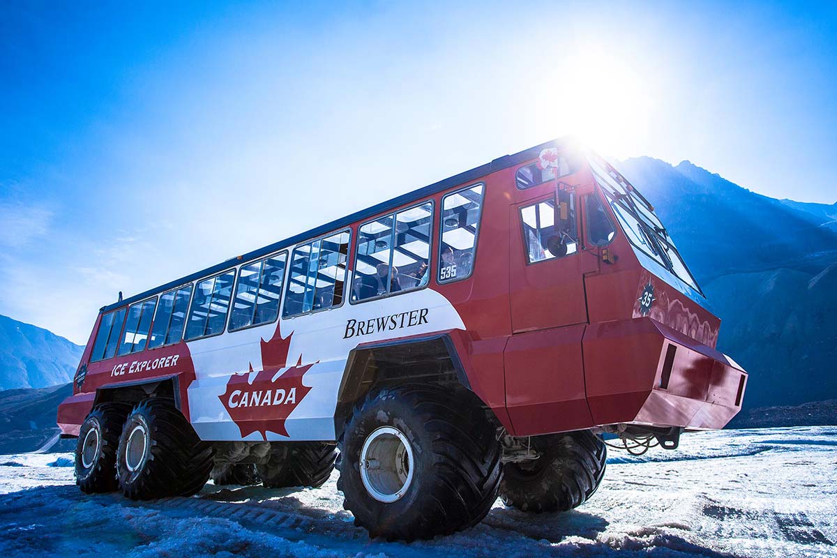 brewster tours banff to jasper