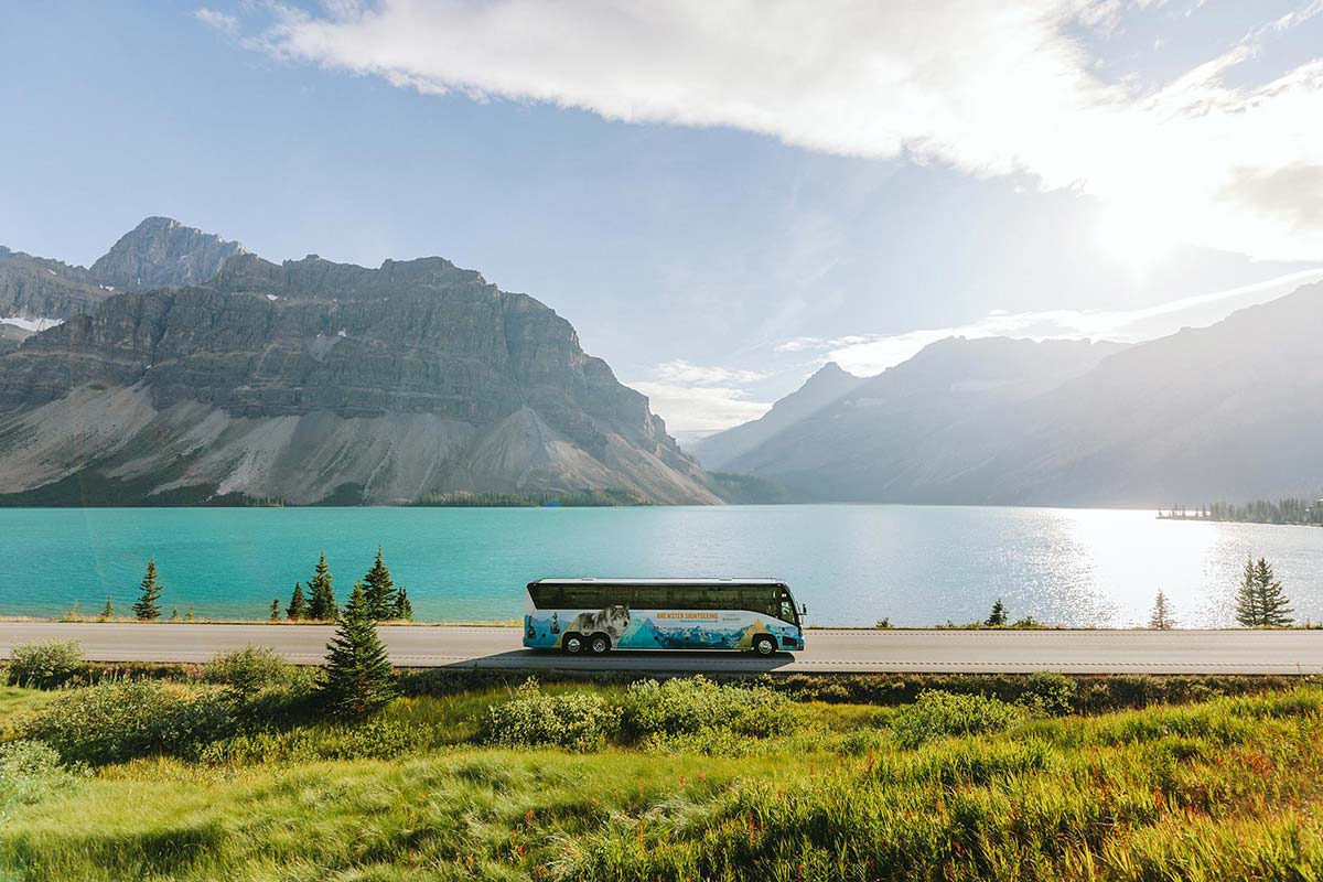 brewster tours banff to jasper