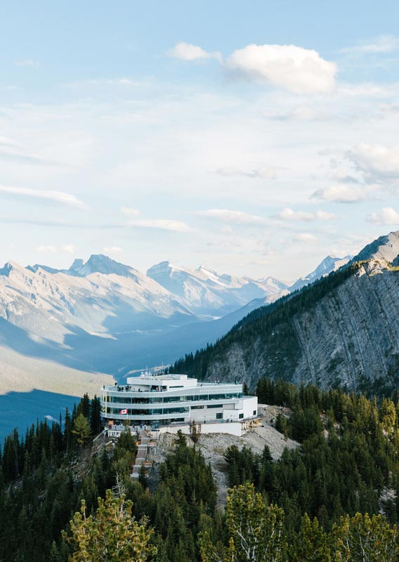 Sky Bistro Mountain Top Dining At The Banff Gondola Inspired