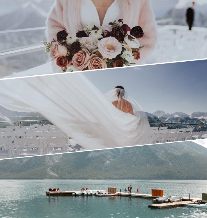 <h4>Unique and spectacular weddings in the Canadian Rockies!</h4>