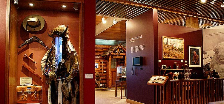 Inside the Whyte Museum of the Canadian Rockies