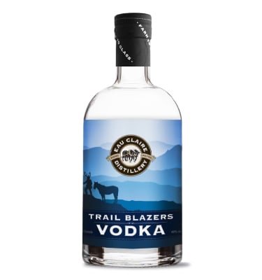 Eau Claire Distillery Vodka Bottle