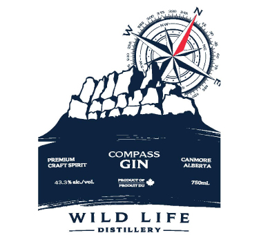 WildLife Distilling's Gin Label Mockup