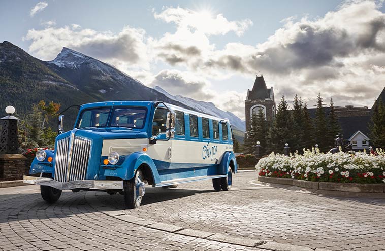 Open Top Touring: Historic-Style Sightseeing in Banff National Park