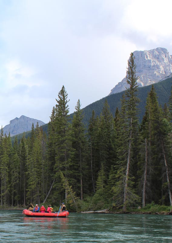 Float down the Bow River