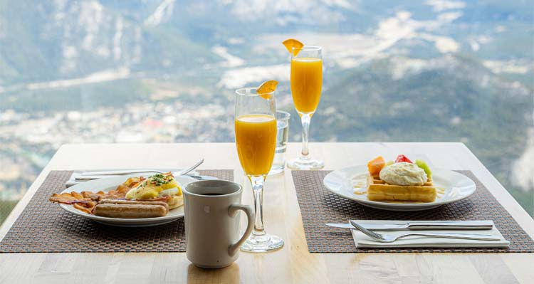 Banff Gondola Sky Bistro Brunch