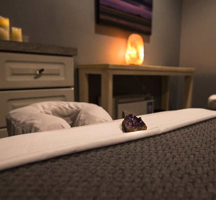 Massage tables at the Spa Jasper