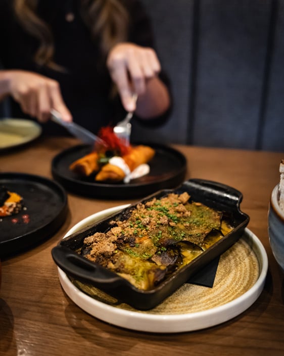 Various dishes at Brazen