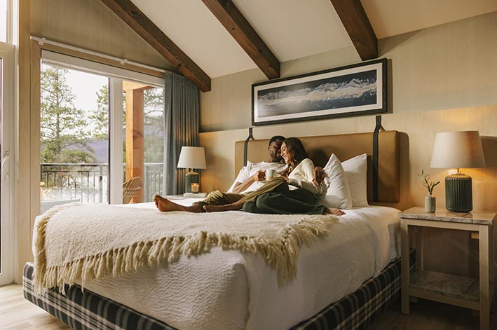 Pyramid Lake Lodge Rooms | Alpine Coziness & Stunning Views of